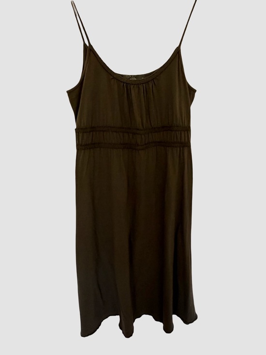 Prana Dresses & Skirts - Prana Olive Green Cotton Lightweight Mid Length Summer Vacation Dress-Sz-M